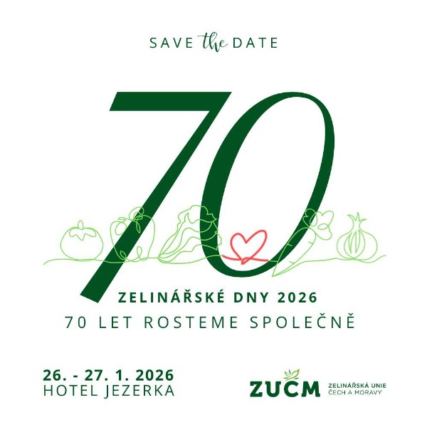 Save the date: 70. Zelinářské dny 2026 již 26. a 27. ledna 2026